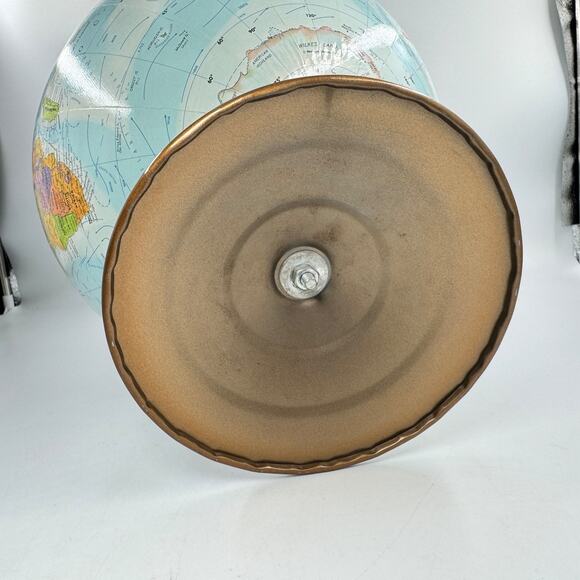 Vintage GLOBEMASTER Legend 12 Inch Diameter Globe Raised Relief Topographic Map - Picture 9 of 9